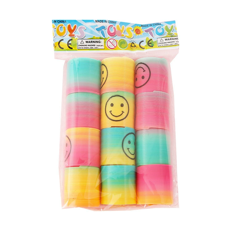Маленький Slinky, телескопическое магическое эластичное кольцо, игрушка для детского сада, 3.2×3.5 см