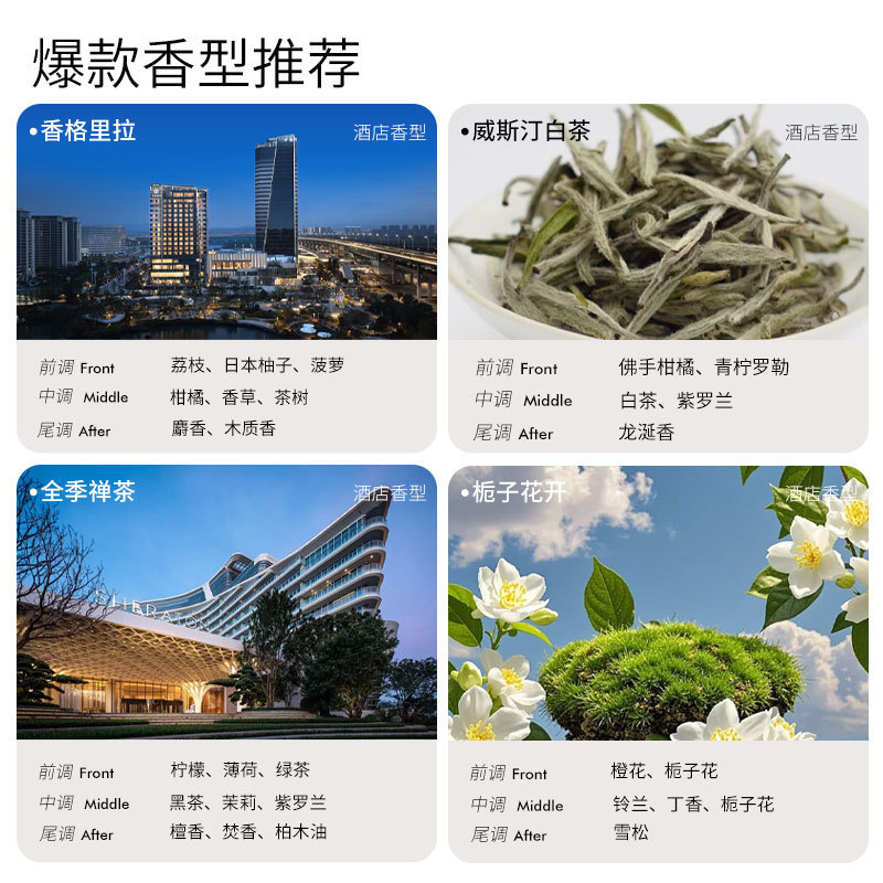 香薰补充液酒店会所扩香机专用持久留香客厅除臭剂商用香氛机精油|undefined