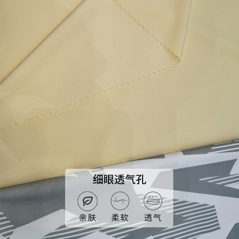 新款细眼透气孔T恤上衣套装服饰面料亲肤柔软多色可选时尚大气