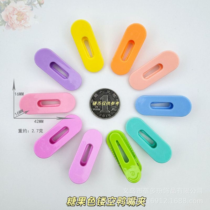 キャンディーカラーのマカロンシャーククリップ、ダックビルクリップ、樹脂製アクセサリー、DIYミックス、ライブ配信、小物、ヘアクリップ|undefined