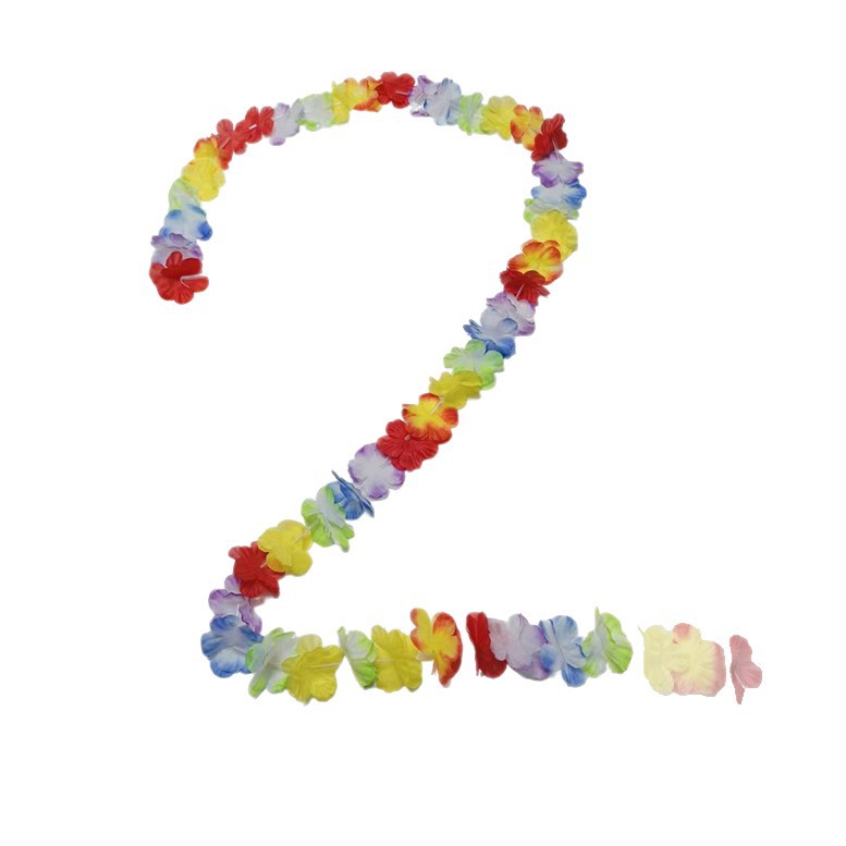 Transfronterizo exclusivo de 3 metros de guirnaldas de colores espectáculo de baile espectáculo de vestuario espectáculo de decoración accesorios colgar guirnaldas largas