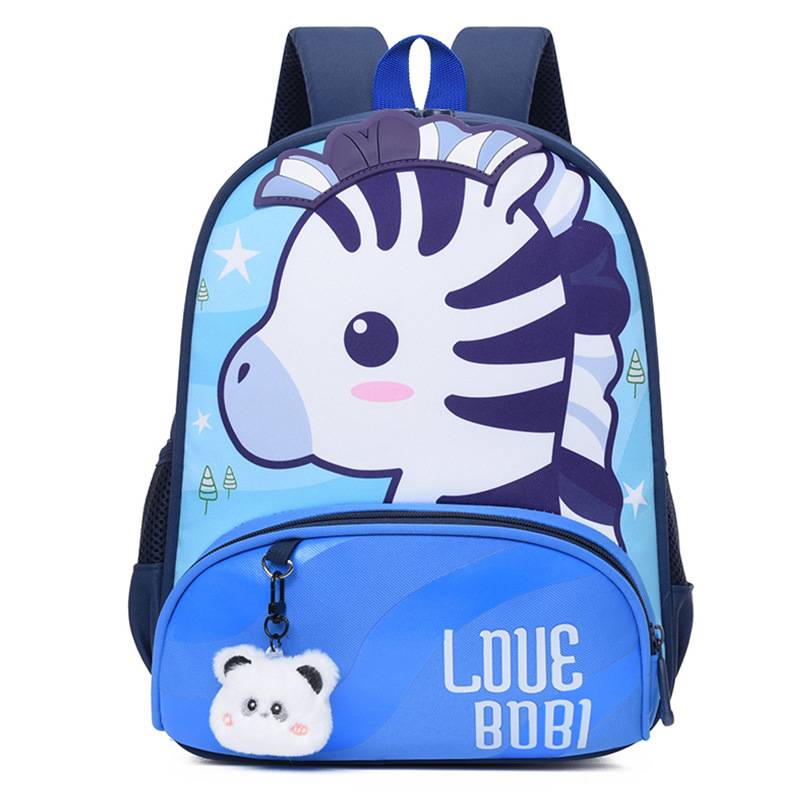 Bolsos lindos para niñas unicornio de dibujos animados mochila transpirable para niños de jardín de infantes, mochila ligera