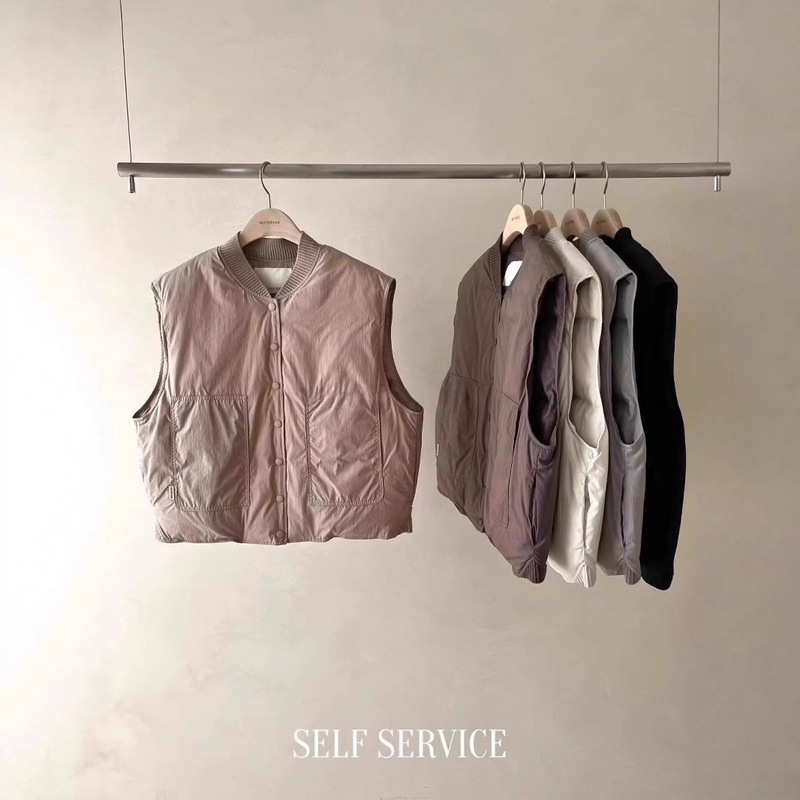 Now Available: Korean Dongdaemun Self-Service 2026 Autumn New Fashion Versatile down Vest