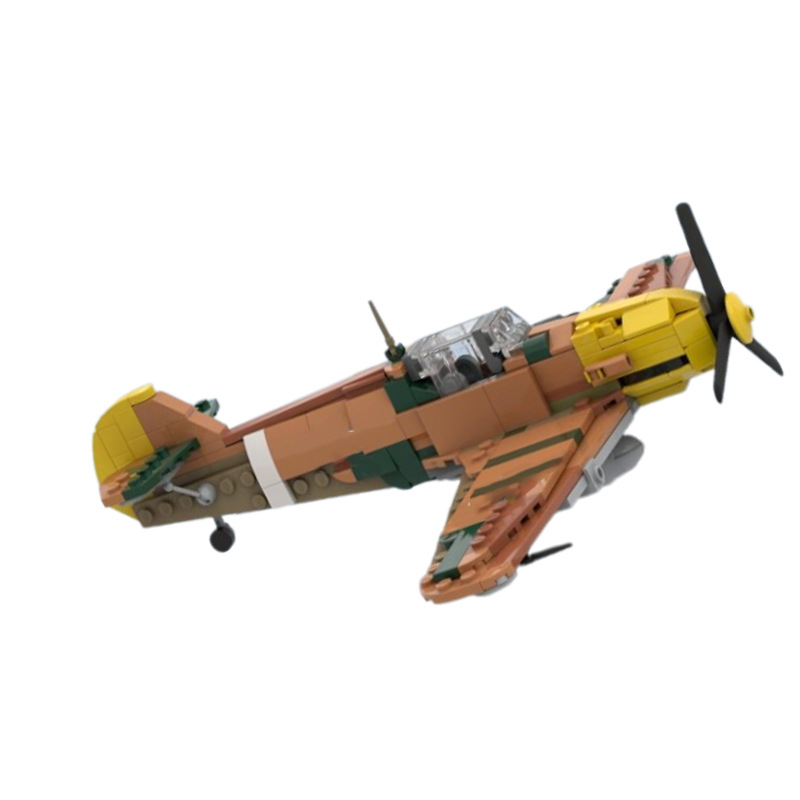 Airplane Building Block Model Educational Toy For Children_voghion.com