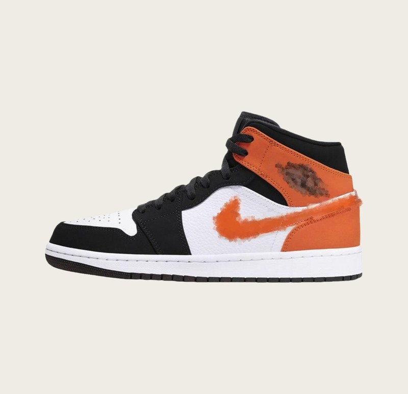 莆田靴クロスボーダー新AJ1ハイトップ外国貿易黒と赤のモカスモークグレー共同ブランドスポーツとレジャーシューズ男性と女性用|undefined