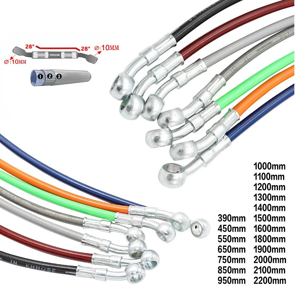 Трансграничные горячие продажи мотоциклов электромобили модифицированные PTFE тормозные трубы AN3 тормозные трубы высокого давления тормозные трубки