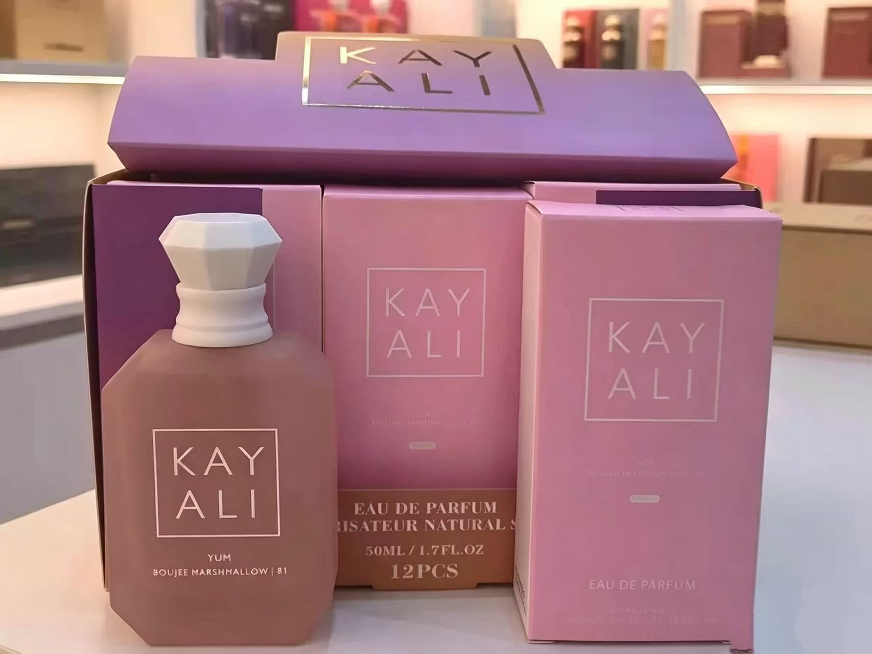 Muestras transfronterizas de fragancia de Oriente Medio Kayaly comercio exterior árabe mini fragancia duradera fábrica directa al por mayor