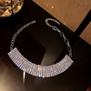 Brand sophisticated fashionable advanced choker with letters, European style, light luxury style