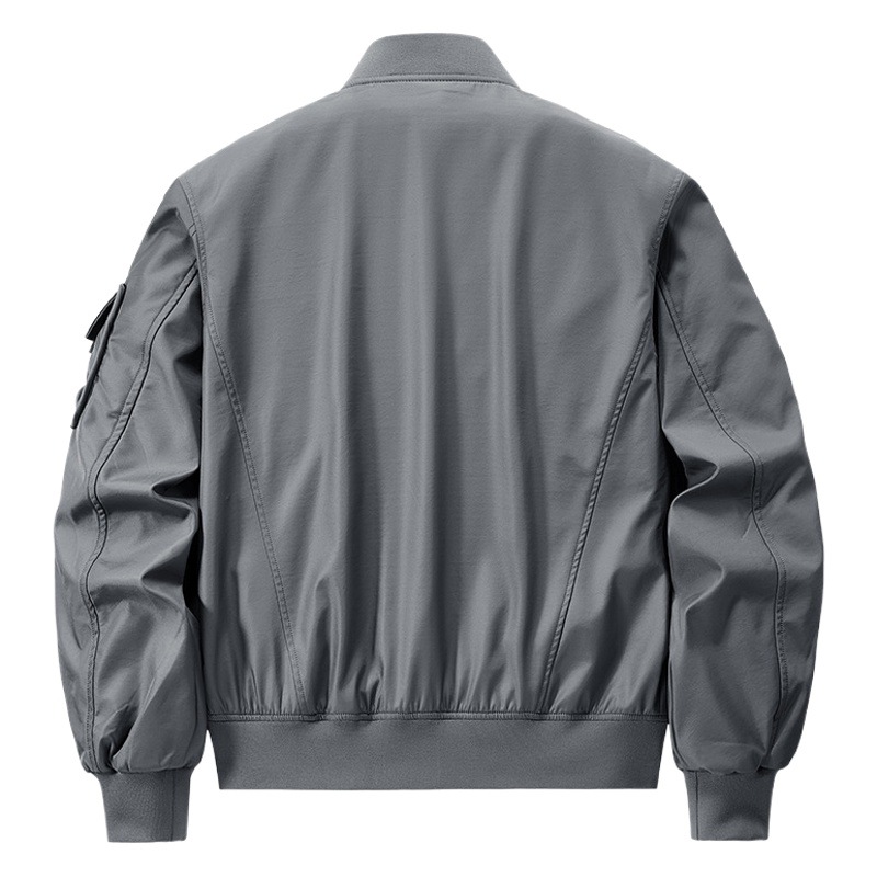 Primavera y otoño chaqueta de piloto chaqueta de los hombres primavera y otoño Fuerza Aérea traje de vuelo uniforme de béisbol americano ropa de trabajo 23519