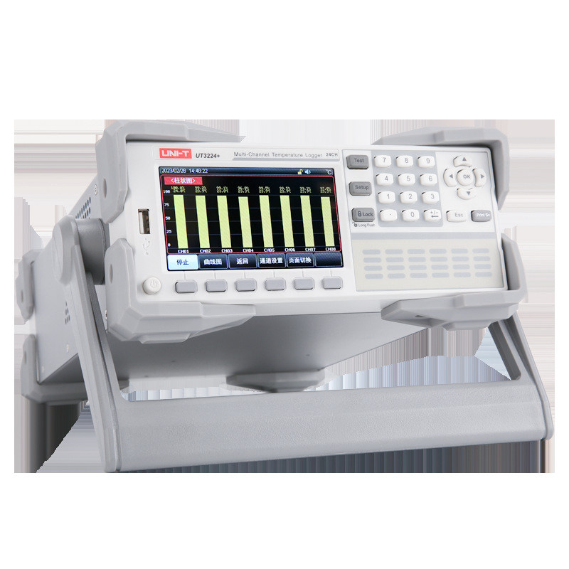 优利德UT3208+ UT3216+ 多路温度测试仪 数据采集仪 温升测试仪