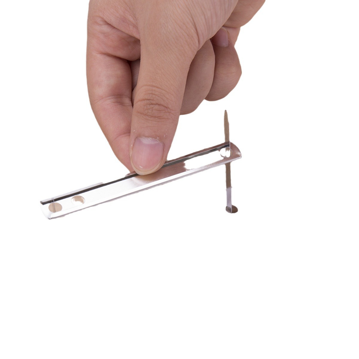 Deli 5547 cerrado clip vinculante hebilla vinculante tira vinculante clip 80mm clip de la cubierta