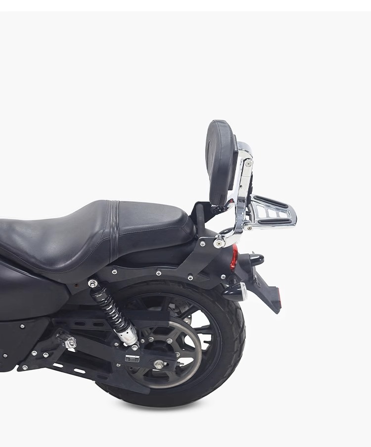 Muscle car Wolf applicable Yi riding V8 multi-function folding backrest adjustable backrest modified tail shelf tail