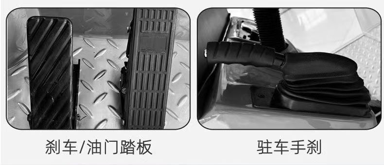 New Model M8 Double-Row Four-Seater Four-Wheel Sightseeing Vehicle for Property Management, Real Estate, Reception, and Airport Use