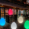 LED户外酒吧桌灯KTV遥控七彩充电吧台灯创意装饰台灯蛋形灯