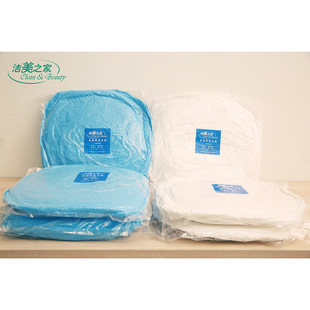 Spot Wholesale Disposable Head Dust Cap Non-woven Thickeneded Round Cap Mushroom Hat Canteen Hair Net Cap