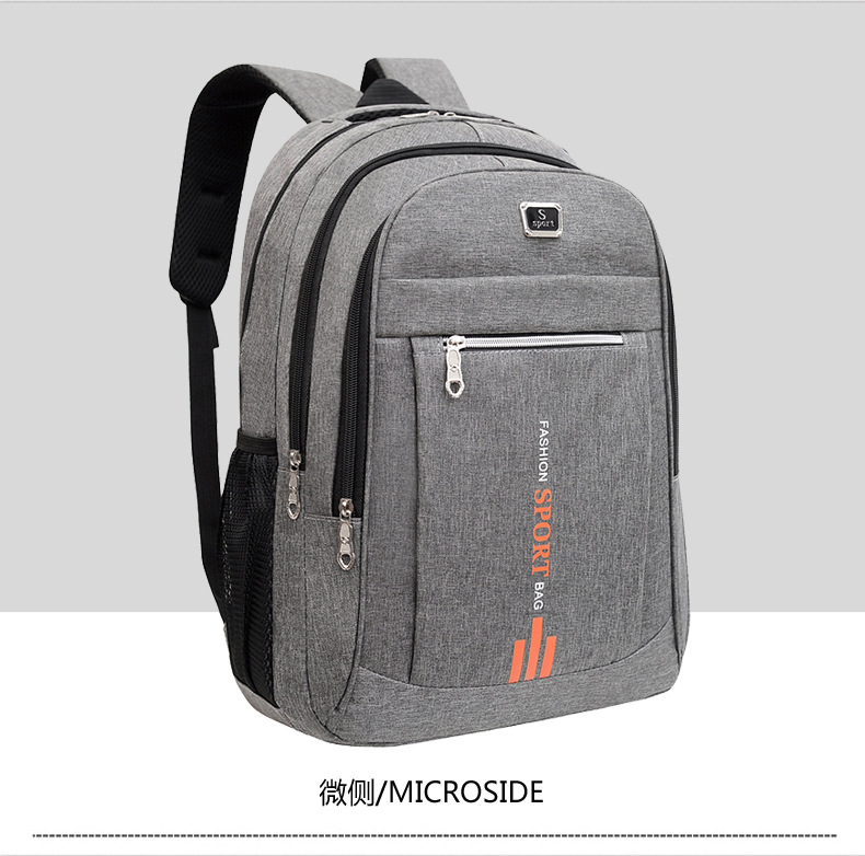 Mochila de negocios, mochila de computadora de viaje, nueva mochila transfronteriza, mochila de comercio exterior para hombres, estudiantes de secundaria para hombres