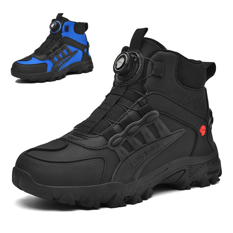 Motorcycle Riding Shoes, Men's Road Motorcycle Equipment, American Off-Road Motorcycle Boots, Workwear, Tough Guy Commuting Racing Shoes