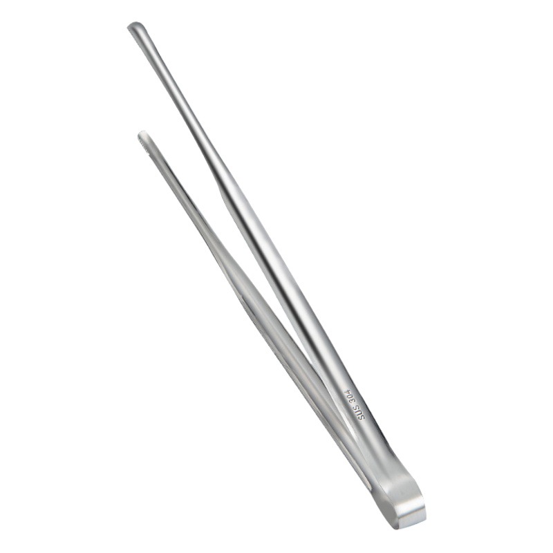 304 Stainless Steel Food Clip Kitchen Supplies Food Barbecue Clip Steak Clip Japanese-style Home Lengthened Barbecue Clip