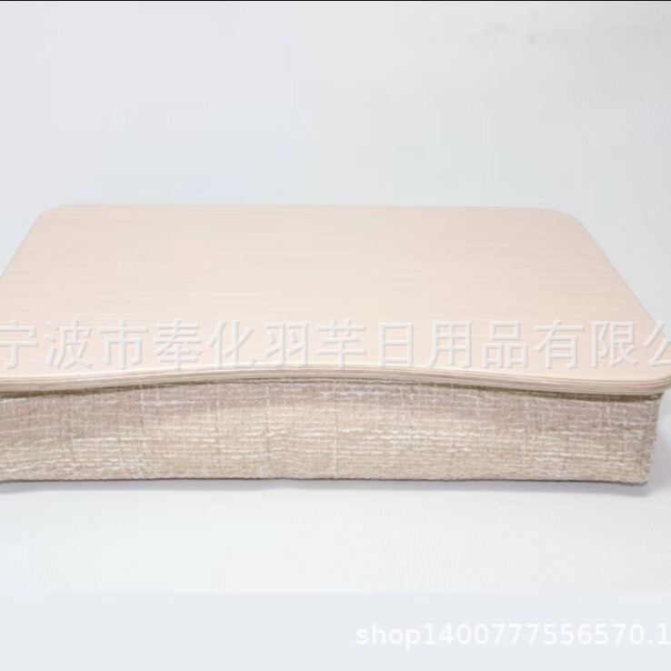 Wooden Laptop Desk Bed Tray Breakfast Tray with Pillow iPad Table Notebook Lap