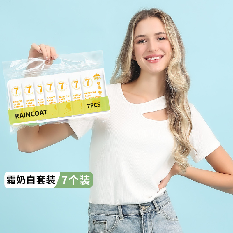 大人用使い捨てカードレインコート、ポータブル全身防雨、厚みのある旅行、旅行、登山の必需品レインポンチョ|undefined