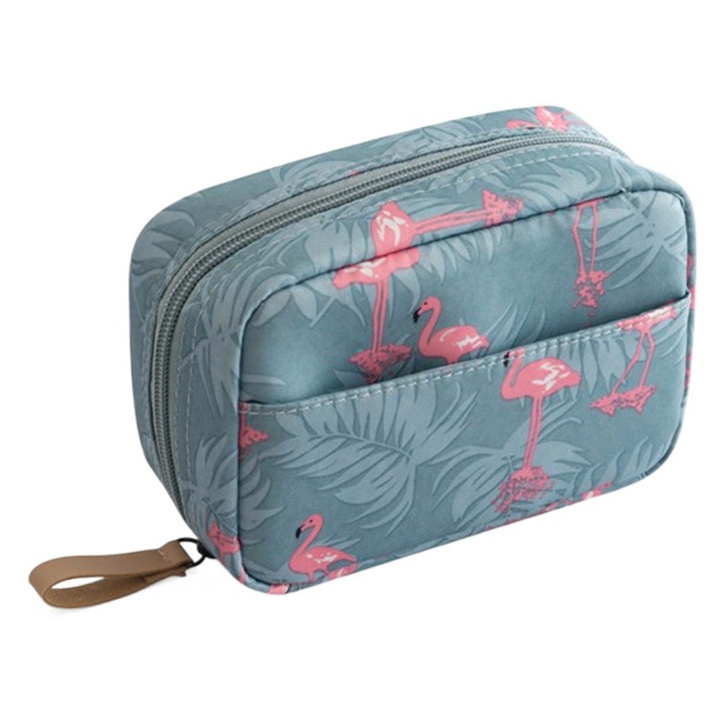 Makeup Storage Bag Mini Portable Waterproof Cosmetic Bag Korean Casual Women's Portable Makeup Lipstick Bag