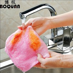 Oil-resistant wood fiber dish cloth, wash-free cleaning cloth, dish kitchen non-stick oil cloth, scouring pad