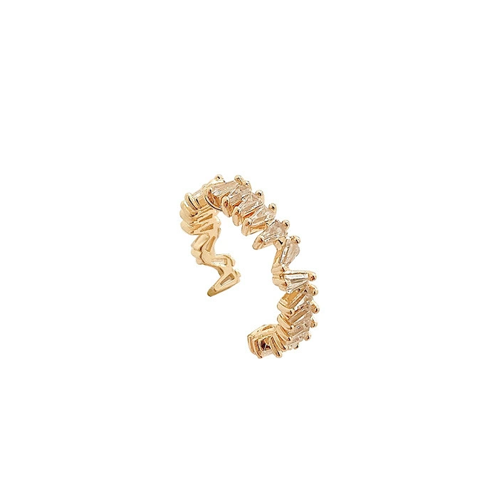 Tide, маленькая Zirconium из жемчи, кольцо с камнем, ретро-ювелирные изделия, на указательном пальце, стиль легкой роскоши, оптовая закупка