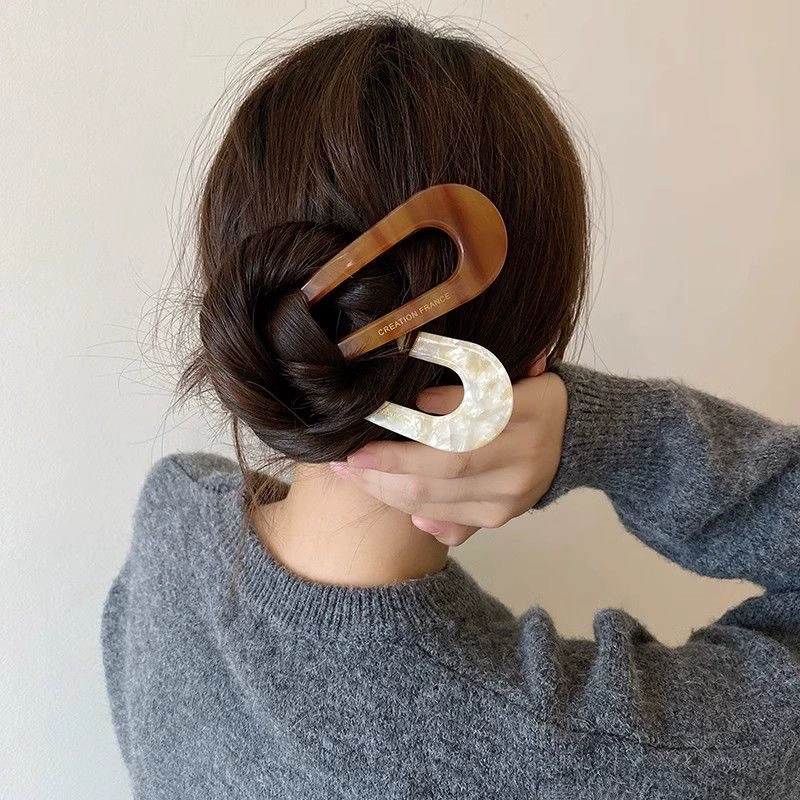 Китайская заколка для волос, современная заколка, аксессуар для волос, китайский стиль, простой и элегантный дизайн