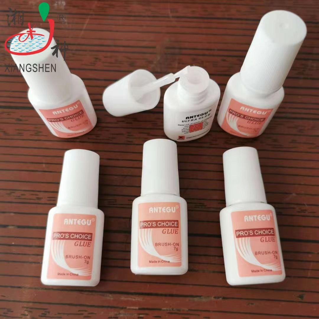 厂销耐老化高粘安特固台湾美妆指甲胶带刷头无毒强力美甲饰品胶水