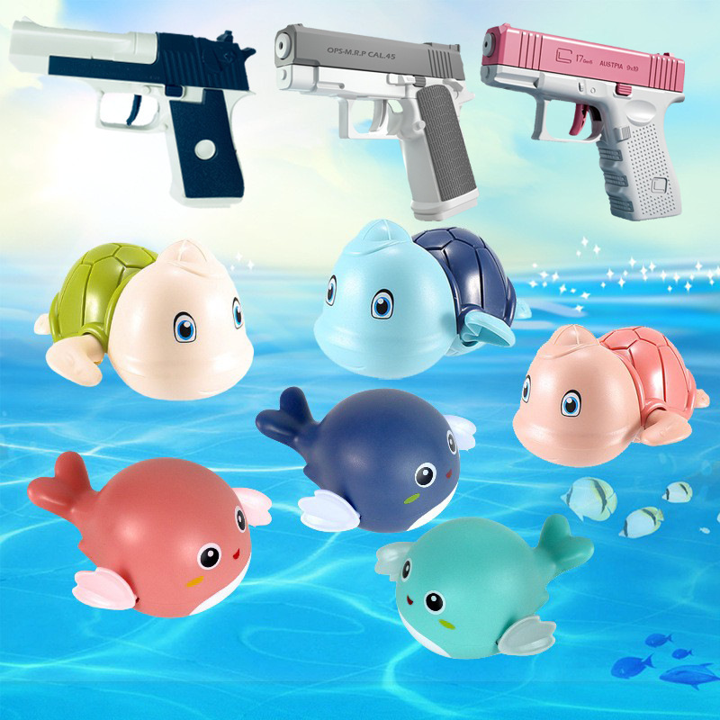 Clockwork Yellow Duck Winding Bath Toys Baby Baby Indoor Swimming Bath Play Water Toys Wholesale