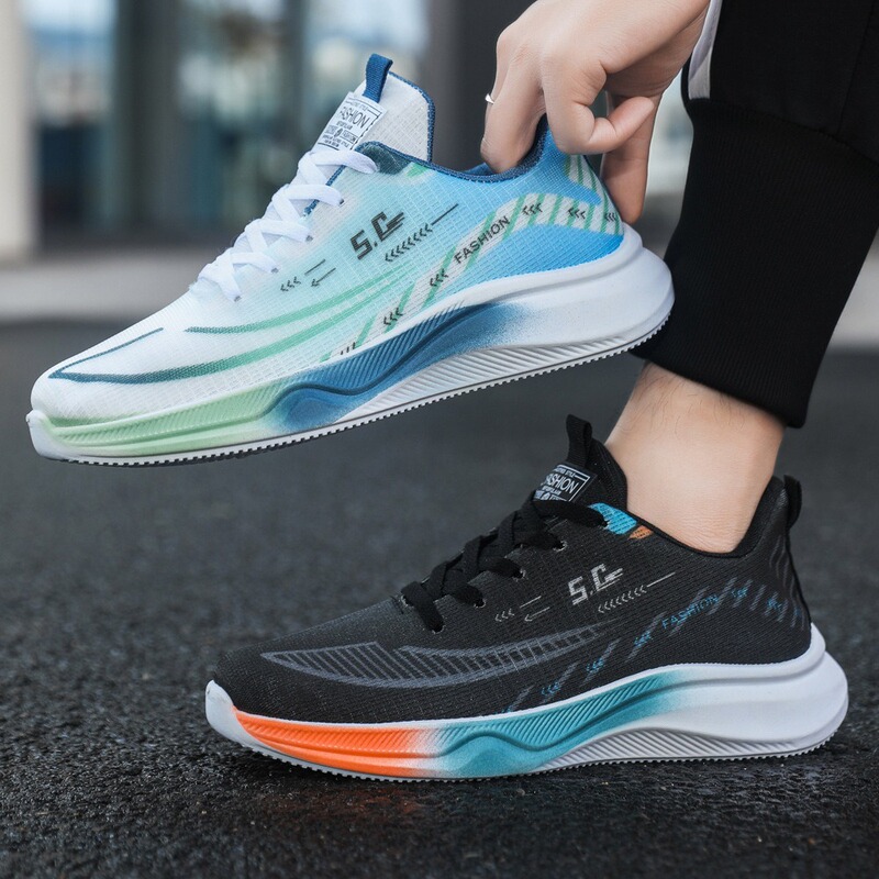 Foreign Trade Wholesale Summer Student Running Shoes, Breathable, Lightweight, Soft-Soled, Fashionable, Versatile, Trendy Men's Shoes, Outdoor Sports Shoes Foreign Trade Wholesale Summer Student Running Shoes, Breathable, Lightweight, Soft-Soled, Fashionable, Versatile, Trendy Men's Shoes, Outdoor Sports Shoes