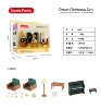 D09 fabric living room set