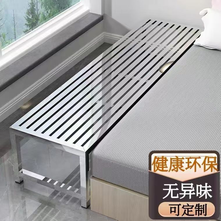 Stainless Steel Splicing Bed Crib Children's Bed Single Bed Extra Wide Bed Sofa Bed