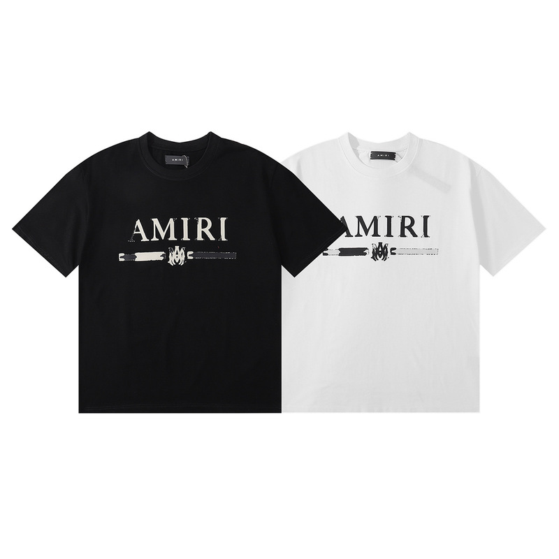Ami Classic Letter Printed Round Neck Short-Sleeved Unisex Couple Harajuku Large Size Casual T-Shirt Pullover Ami Classic Letter Printed Round Neck Short-Sleeved Unisex Couple Harajuku Large Size Casual T-Shirt Pullover