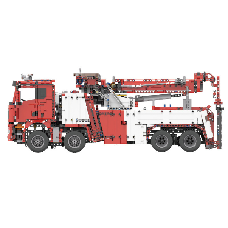 17027 gran vehículo de rescate contra incendios serie de ingeniería de astros para adultos de alta dificultad para ensamblar regalos para niños