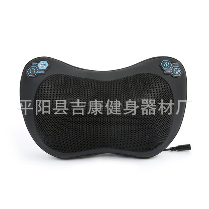 スマートマッサージ枕 首マッサージ器 赤外線加熱 マッサージ器 腰椎マッサージクッション 車載用 ポータブル|undefined
