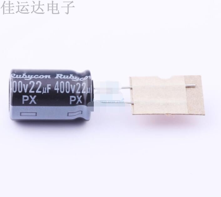400PX22MEFCG412.5X20 规格 22uF 400V 引线型铝电解电容