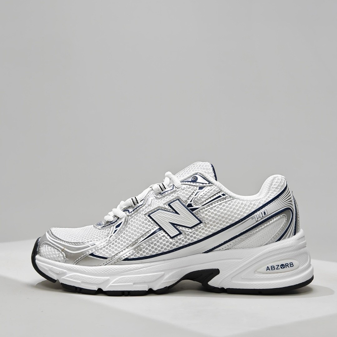 Putian Nb740 Retro Dad Shoes Export Shoes Running Cushioning Running Shoes Midsole Cross-Border Silver Casual Sports Shoes