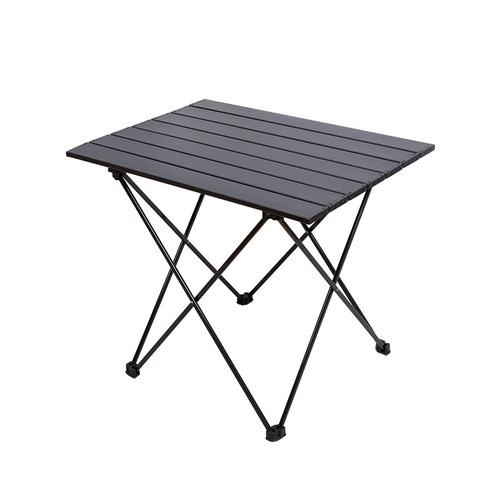 Manufacturer outdoor camping folding table stall aluminum alloy table barbecue portable household egg roll table folding square table