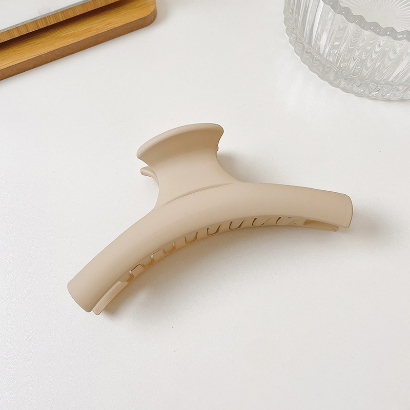 Accesorios para el cabello con horquilla de tiburón, horquilla de sentido avanzado, parte posterior de la cabeza femenina, clip para el cabello simple, tocado, pinza para el cabello, horquilla grande