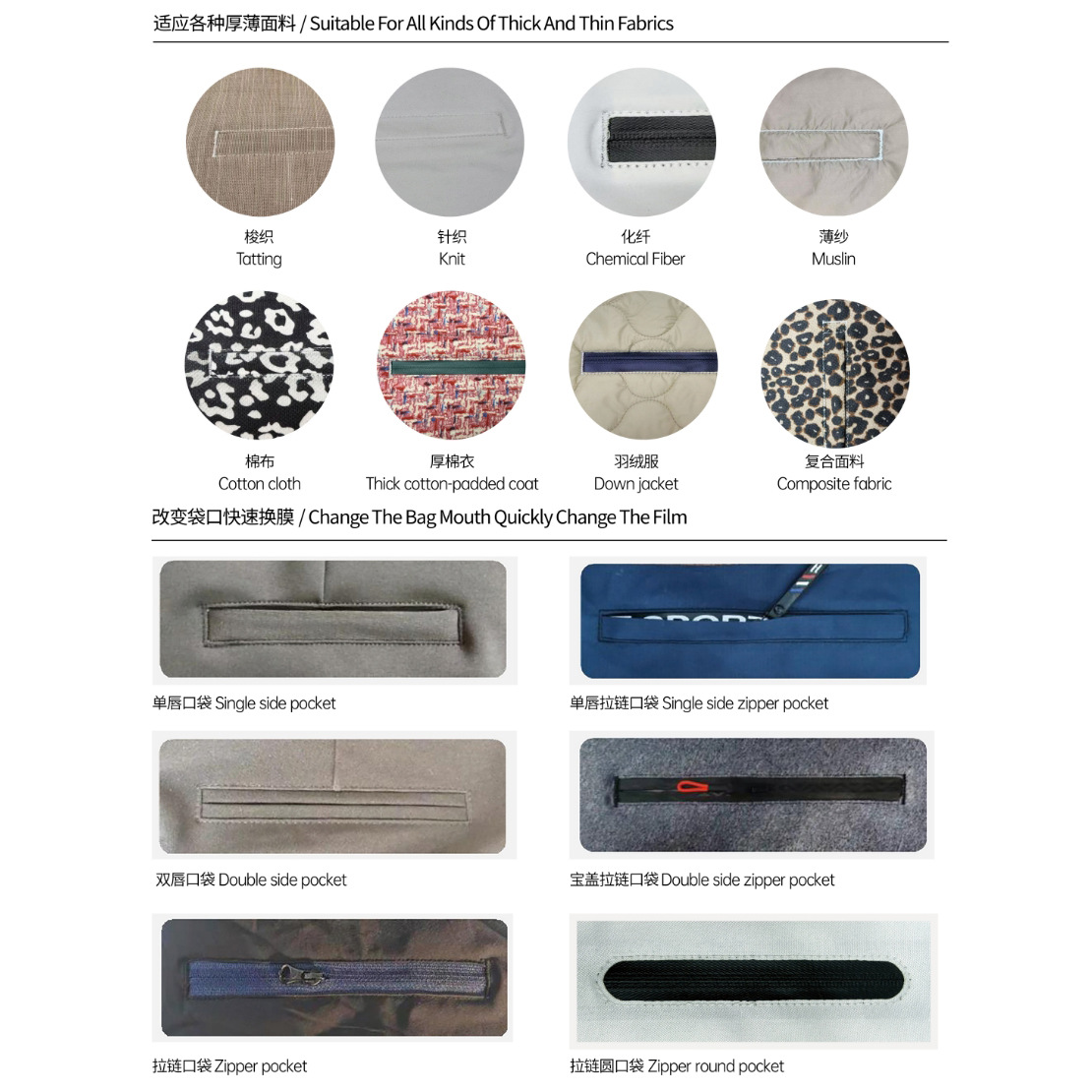 Máquina de apertura láser automática inteligente, máquina de apertura de bolsa general para tela gruesa y delgada, máquina de apertura de bolsa automática de bolsillo de labio único y doble