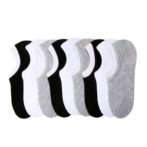 Socks for men, summer short socks, shallow mouth men's socks, simple anti-falling invisible socks, thin deodorant boat socks for men, casual