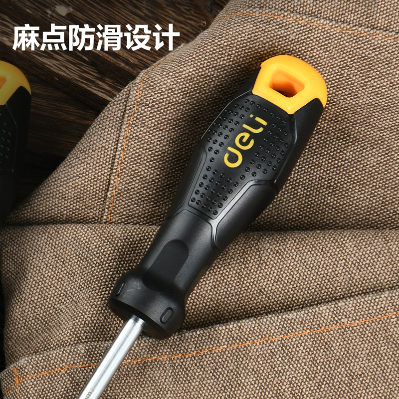 Déli destornillador cruzada de grado industrial destornillador magnético fuerte conjunto de tornillo herramienta de hardware doméstica