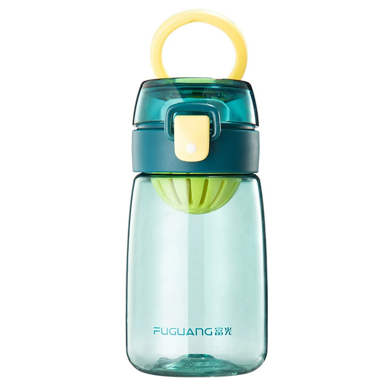 富光 Tritan healthy material water cup portable plastic cup male and female students jump cover cute cup space cup