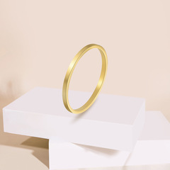 Hot-selling minimalist and fashionable 2022 new arrival engraved glossy stainless steel rings available in three colors.