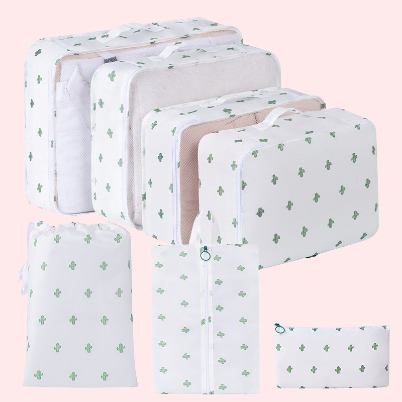 Engrosamiento de viaje multifuncional de siete piezas bolsa de almacenamiento de equipaje clasificación de ropa de organización bolsa de almacenamiento traje al por mayor