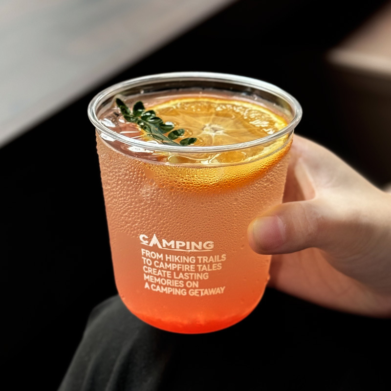 一次性咖啡杯透明胖胖PET冷饮杯网红果汁塑料杯奶茶打包杯子带盖