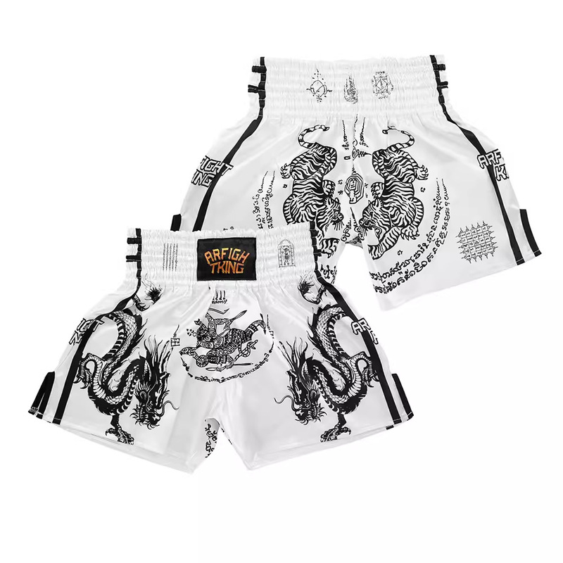 MMA Fighting Fighting Muay Thai Jab Trainer Sports Training Shorts Men's and Women's UFC Competition Elastic Fitness Men's Quick Dry Thailand