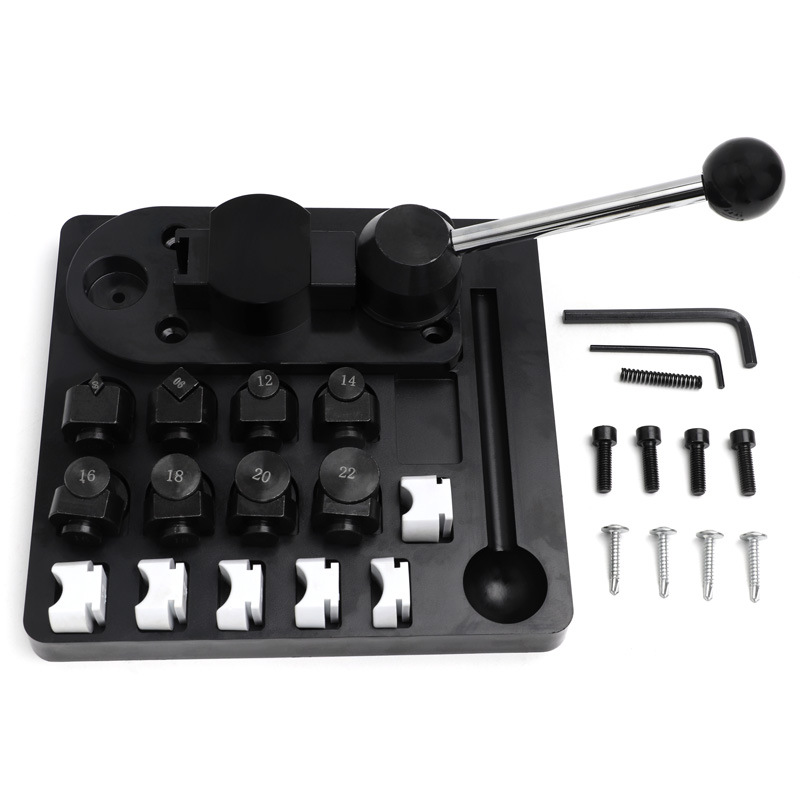 Pequeño doblador de anillo manual, oro, plata, cobre, presión, plano redondo, cirugía plástica, anillo de barra de dedo, cinturón de medición, juego de herramientas de oro