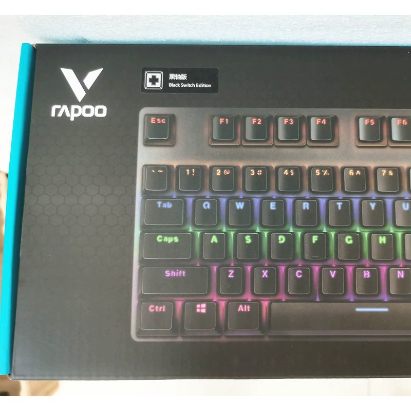 Leibo V500PRO механическая клавиатура черный шток игровой подсветка 104 клавиши полноразмерная игровая клавиатура без спешки